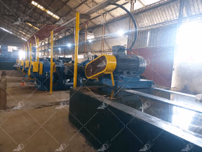 Weida Machinery case study site photo 4: 2024 Ghana 3 TPH Rubber Washing Line