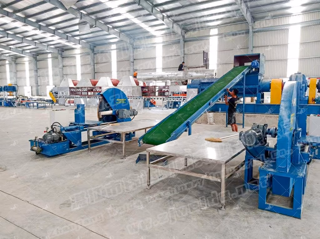 Weida Machinery case study site photo 2: 2024 Myanmar RSS and Compound Rubber Line