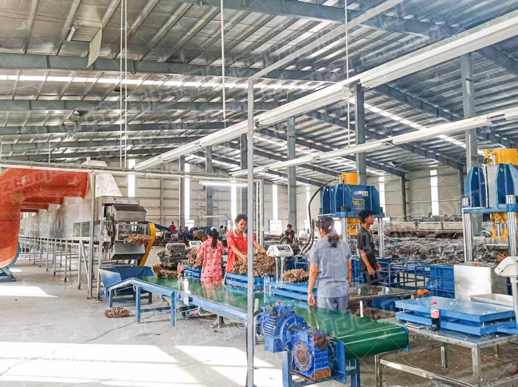 Weida Machinery case study site photo 5: 2024 Myanmar RSS and Compound Rubber Line