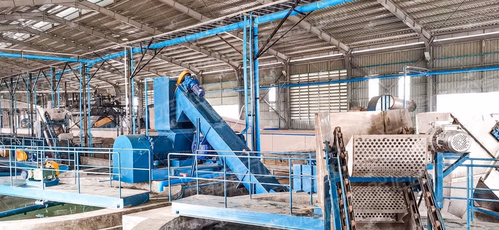 Weida Machinery case study site photo 2: 2023 Myanmar 35,000-Ton Dry Rubber Line