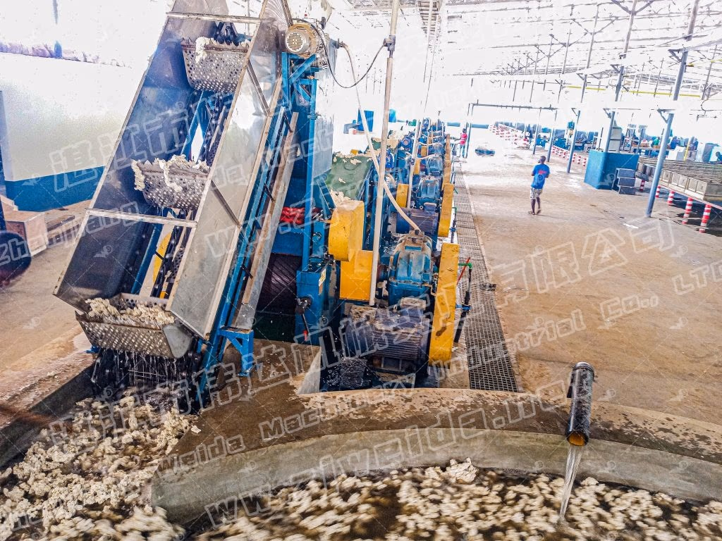 Weida Machinery case study site photo 4: Côte d'Ivoire 43,200-Ton TSR10 Natural Rubber Line