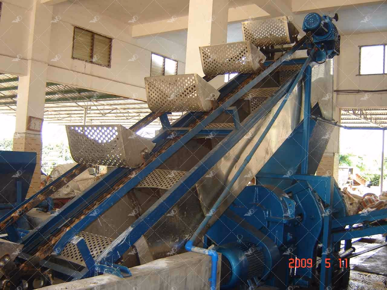 Weida Machinery case study site photo 2: Hainan 16,800-Ton TSR20 Natural Rubber Line