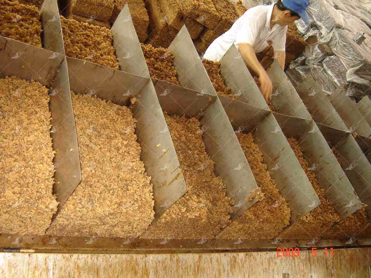 Weida Machinery case study site photo 4: Hainan 16,800-Ton TSR20 Natural Rubber Line