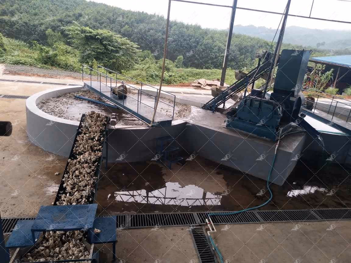 Weida Machinery case study site photo 2: Laos 26,000-Ton TSR10 Natural Rubber Line