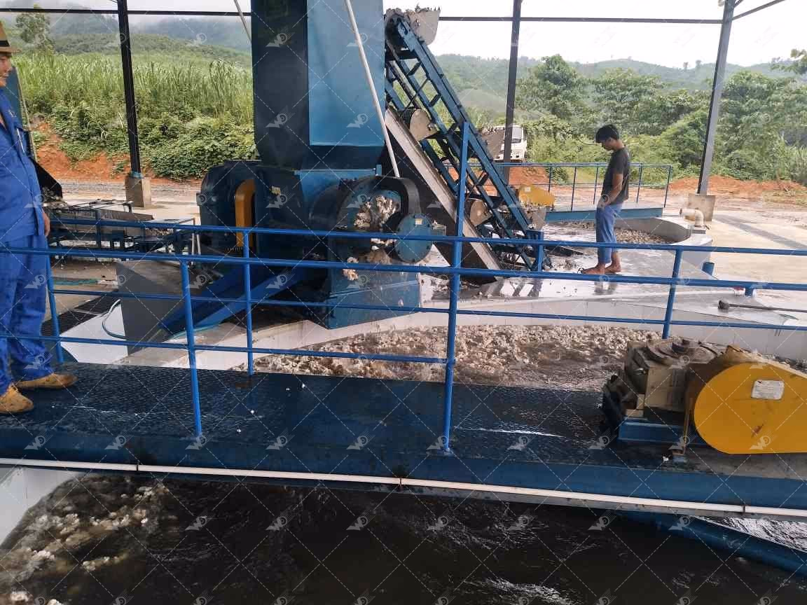 Weida Machinery case study site photo 3: Laos 26,000-Ton TSR10 Natural Rubber Line