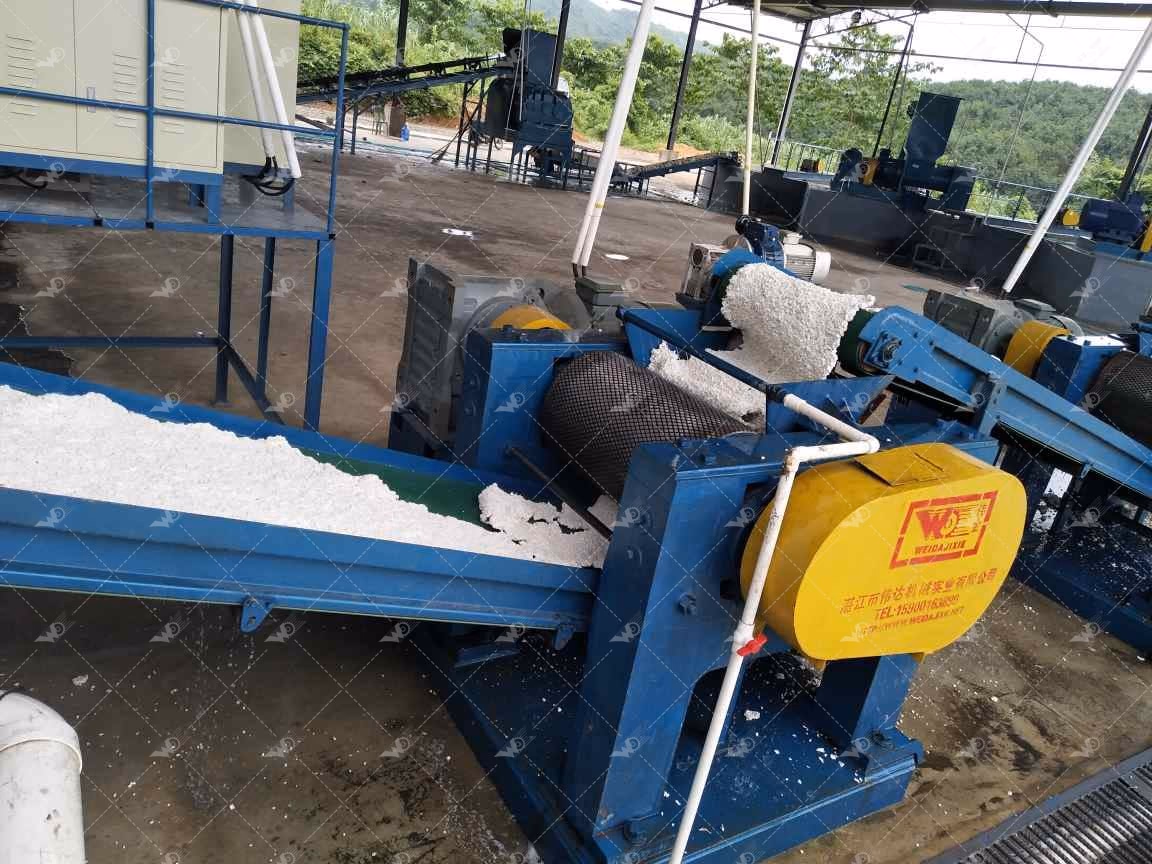 Weida Machinery case study site photo 5: Laos 26,000-Ton TSR10 Natural Rubber Line