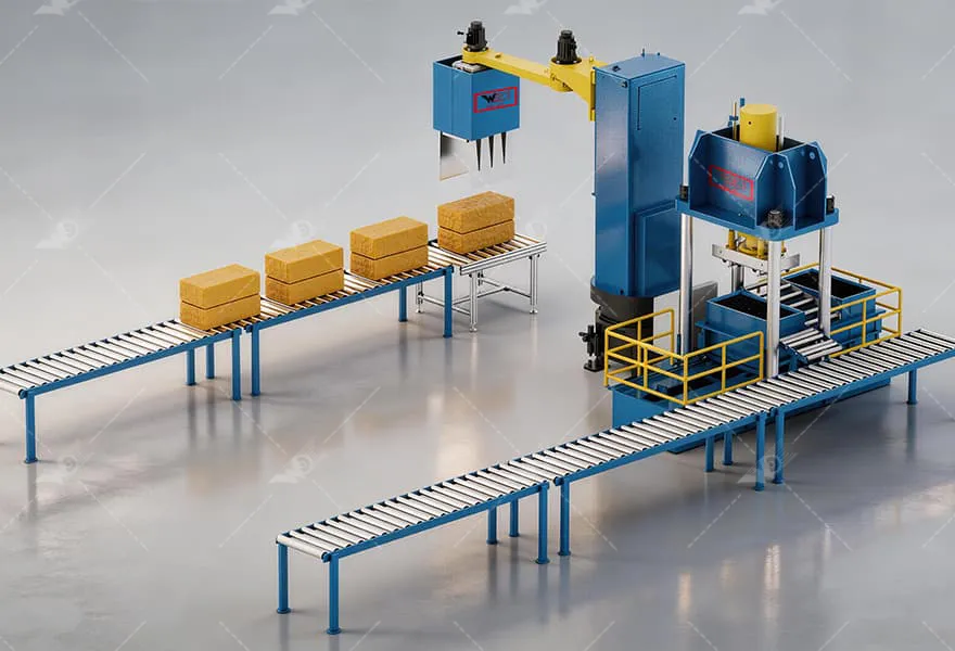 Weida Machinery core equipment: Automatic Casing & Baling Machine