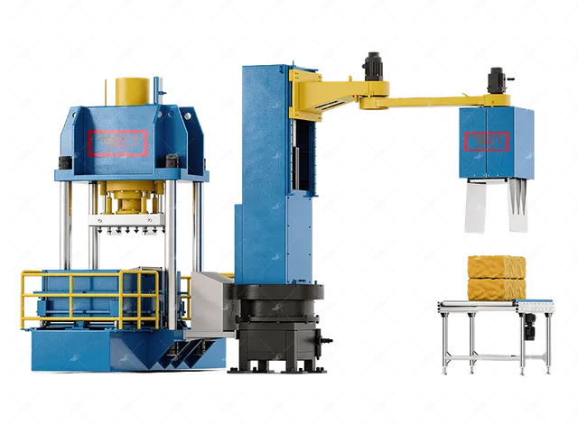 Automatic Casing & Baling Machine