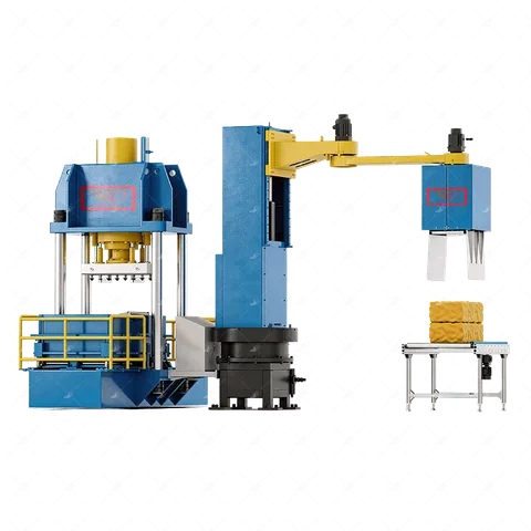 Automatic Casing & Baling Machine