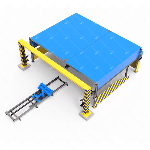 Weida Machinery core processing equipment: Automatic Needle-Type Discharging Device