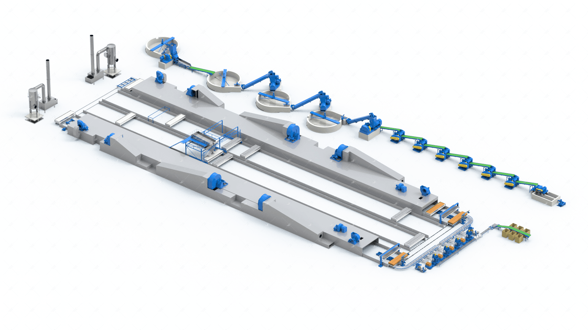 TSR Standard Rubber Production Line