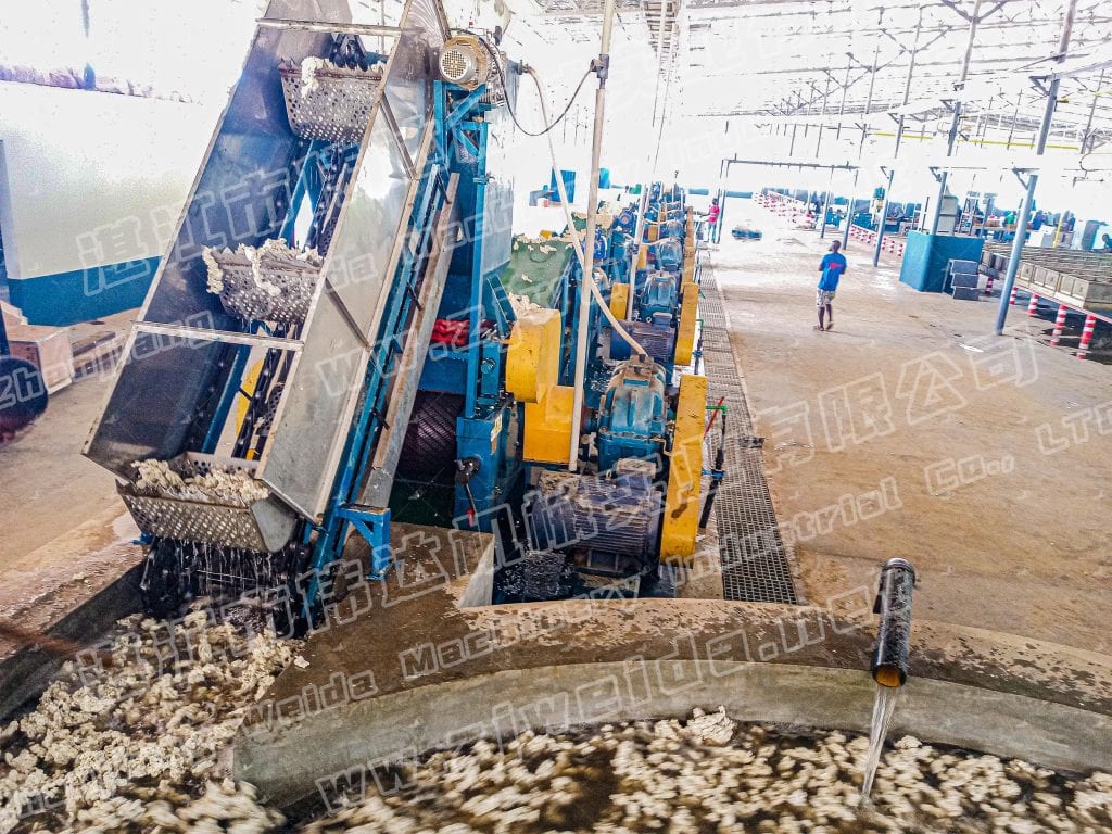 科特迪瓦4.32万吨天然橡胶TSR10生产线