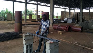 Cote d'Ivoire 8,400-Ton TSR20 Natural Rubber Line