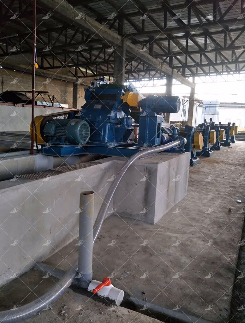 Weida Machinery case study site photo 2: Côte d'Ivoire 8,400-Ton TSR20 Natural Rubber Line