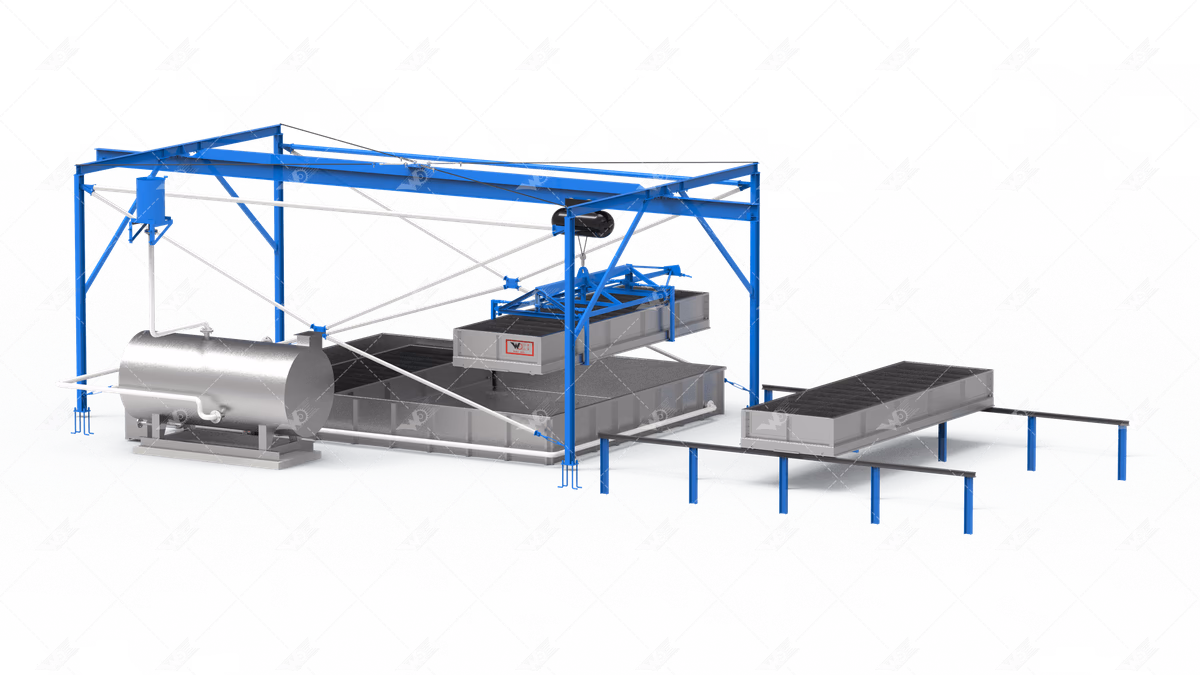Weida Machinery equipment product: TTR Trolley Washing Device